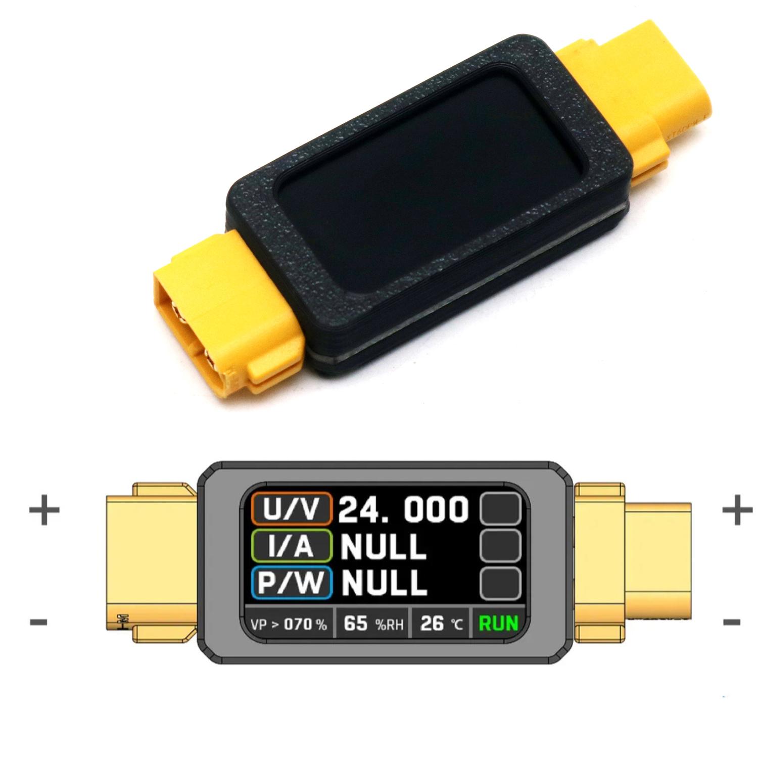 XT60 60A Bidirectional DC POWE – обзор и цена Drone Battery Voltage Checker