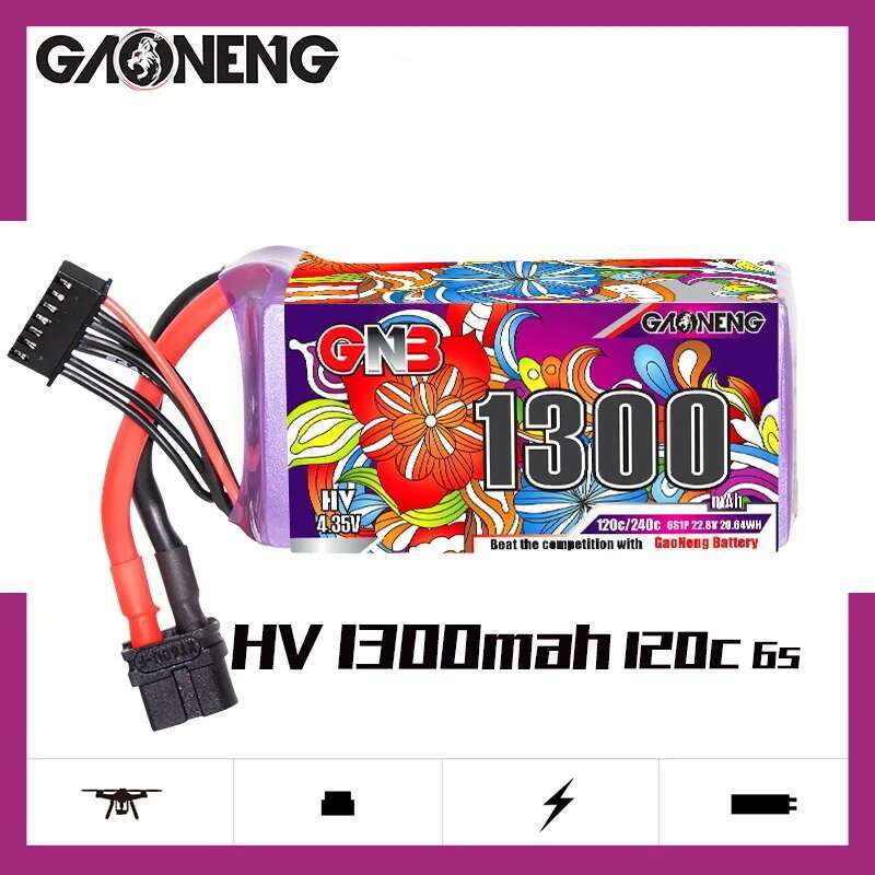 2Pcs GNB 6S Lipo Battery 22.8V – обзор и цена Drone Battery Plate