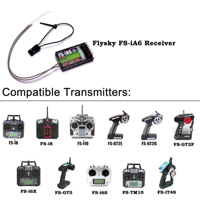 Flysky FS-IA6 Receiver 6CH Dua – обзор и цена Drone Battery Plate