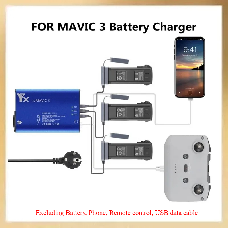 Battery Charger Hub 5in1 Charg – обзор и цена Drone Battery Smart