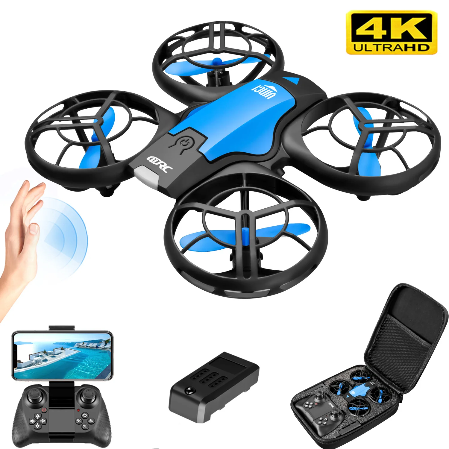 V8 New Mini Drone 4K Professio – обзор и цена Drone Battery Box
