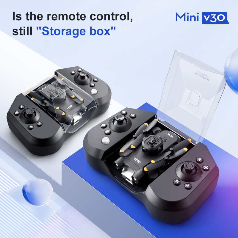 Mini V30 WiFi FPV Drone With 4 – обзор и цена Drone Battery Box