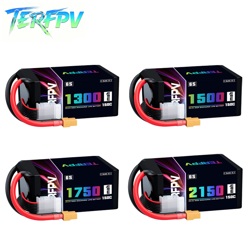 TERFPV Lipo Battery 6S 22.2V 1 – обзор и цена Drone Battery Lipo