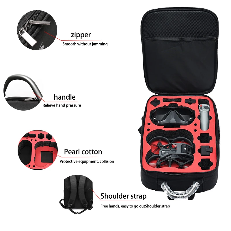 Portable Case Backpack Nylon W – обзор и цена Drone Battery Bag