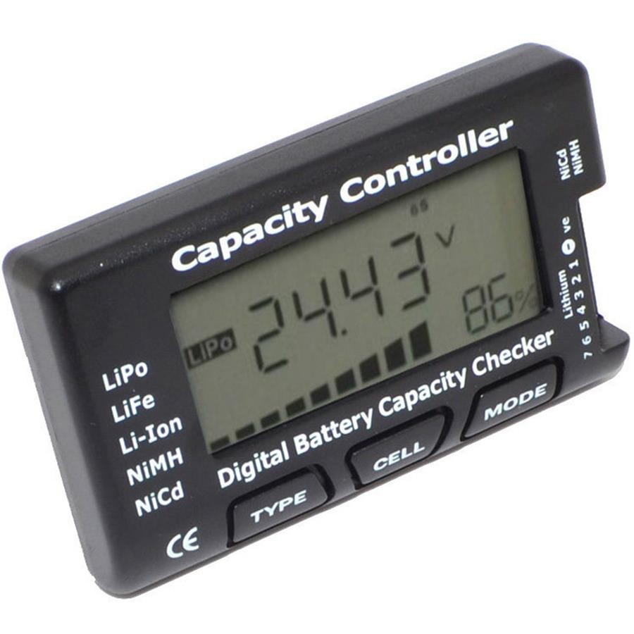 CellMeter-7 Digital Battery Ca – обзор и цена Drone Battery Voltage Checker