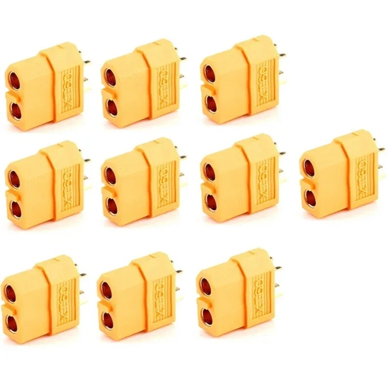 XT60 Bullet Connectors Male Fe – обзор и цена Drone Battery Connector
