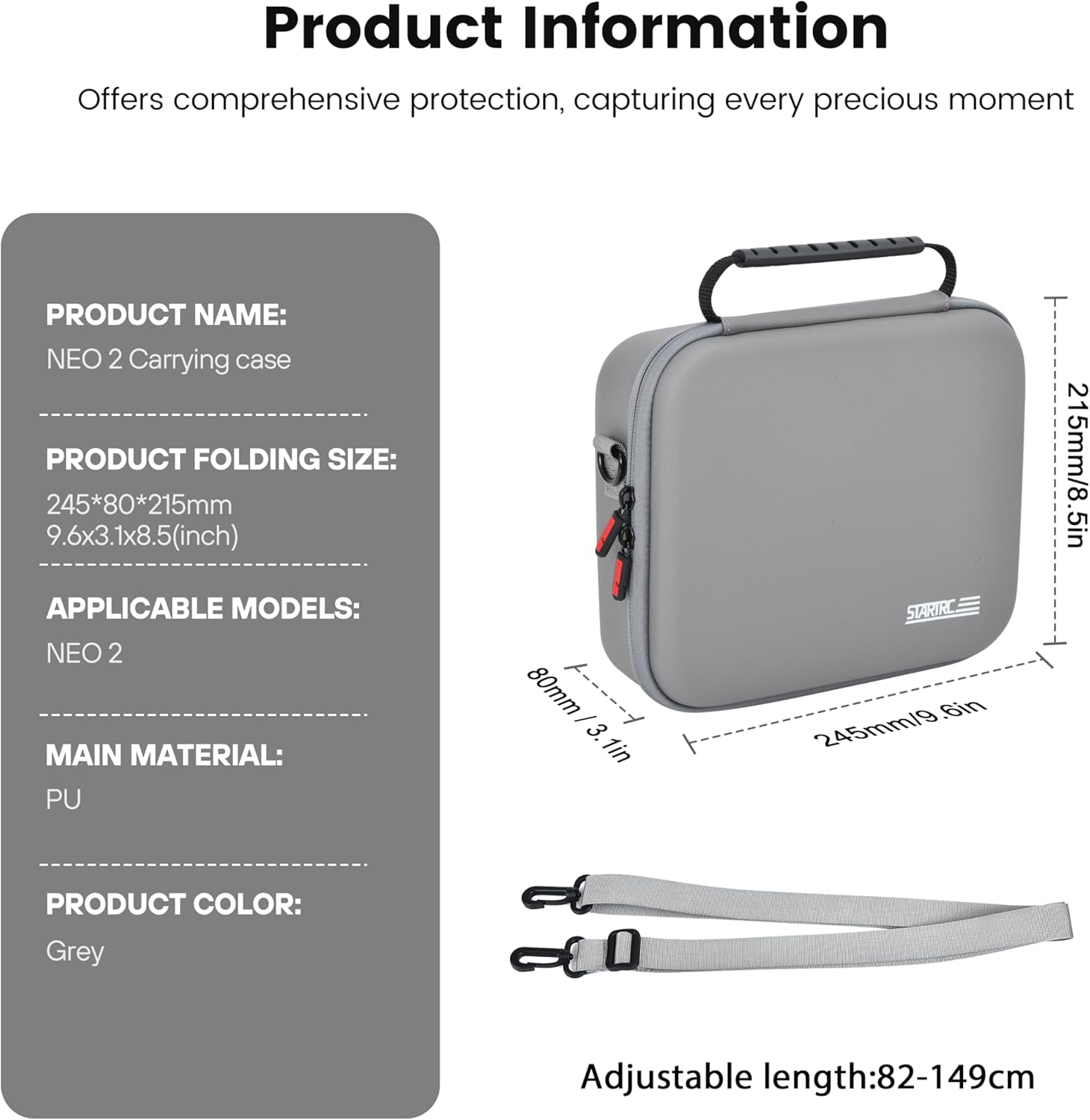 STARTRC Neo 2 Portable PU Shou – обзор и цена Drone Battery Case