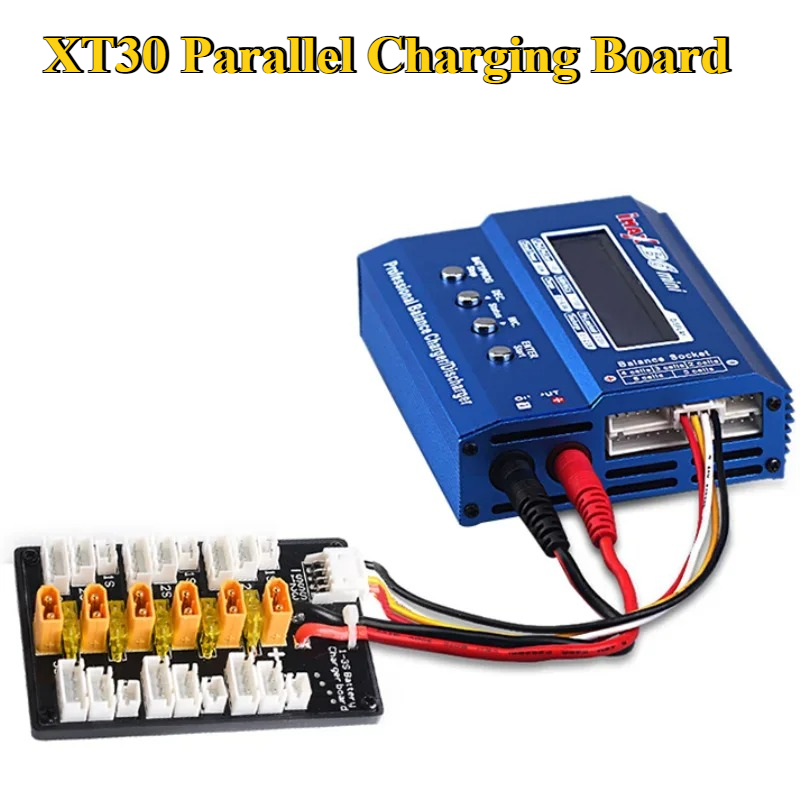 1-5Pcs 1S-3S 20A XT30 Plug Lip – обзор и цена Drone Battery Parallel Board