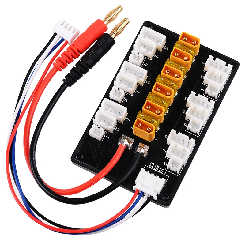 1-5Pcs 1S-3S 20A XT30 Plug Lip – обзор и цена Drone Battery Parallel Board