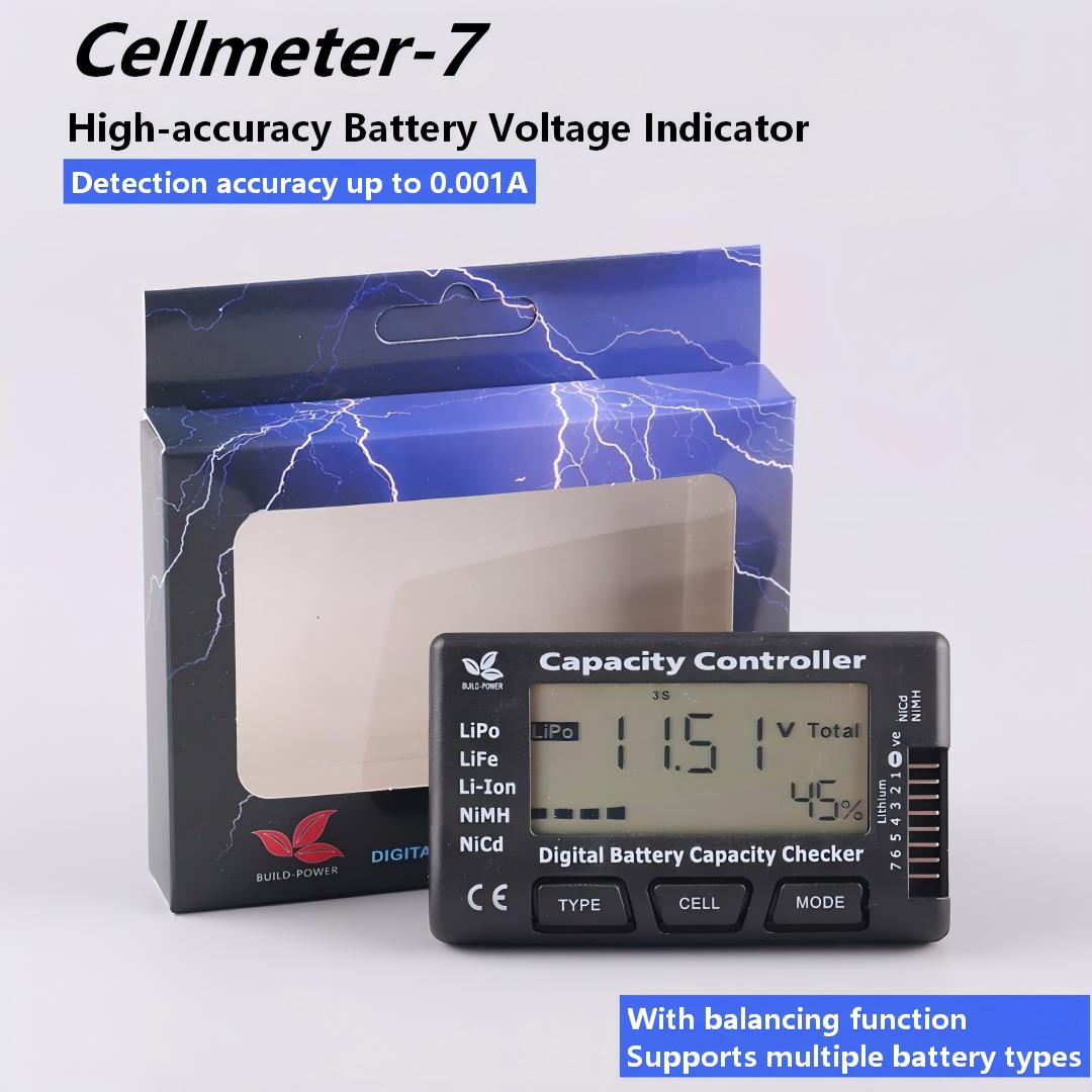 Cellmeter 7 Battery Capacity C – обзор и цена Drone Battery Voltage Checker