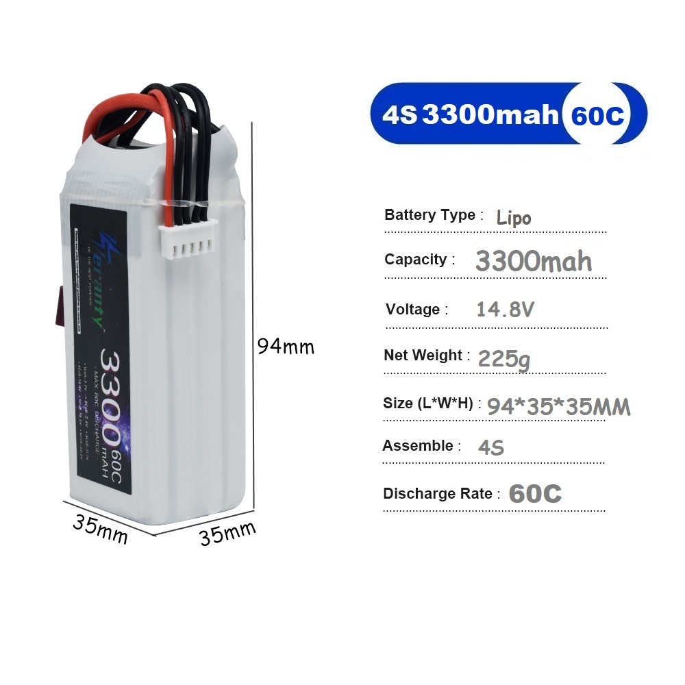 LiPo Rechargeable Battery 4S 3 – обзор и цена Drone Battery Connector