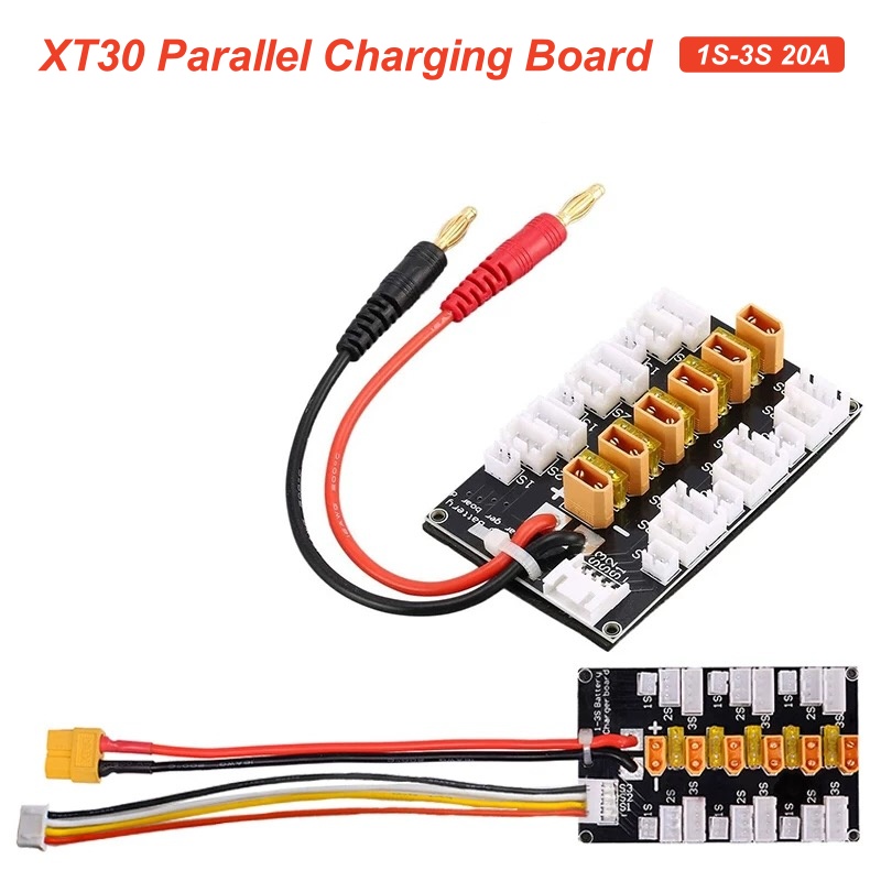 XT30 Plug Lipo Battery Paralle – обзор и цена Drone Battery Parallel Board