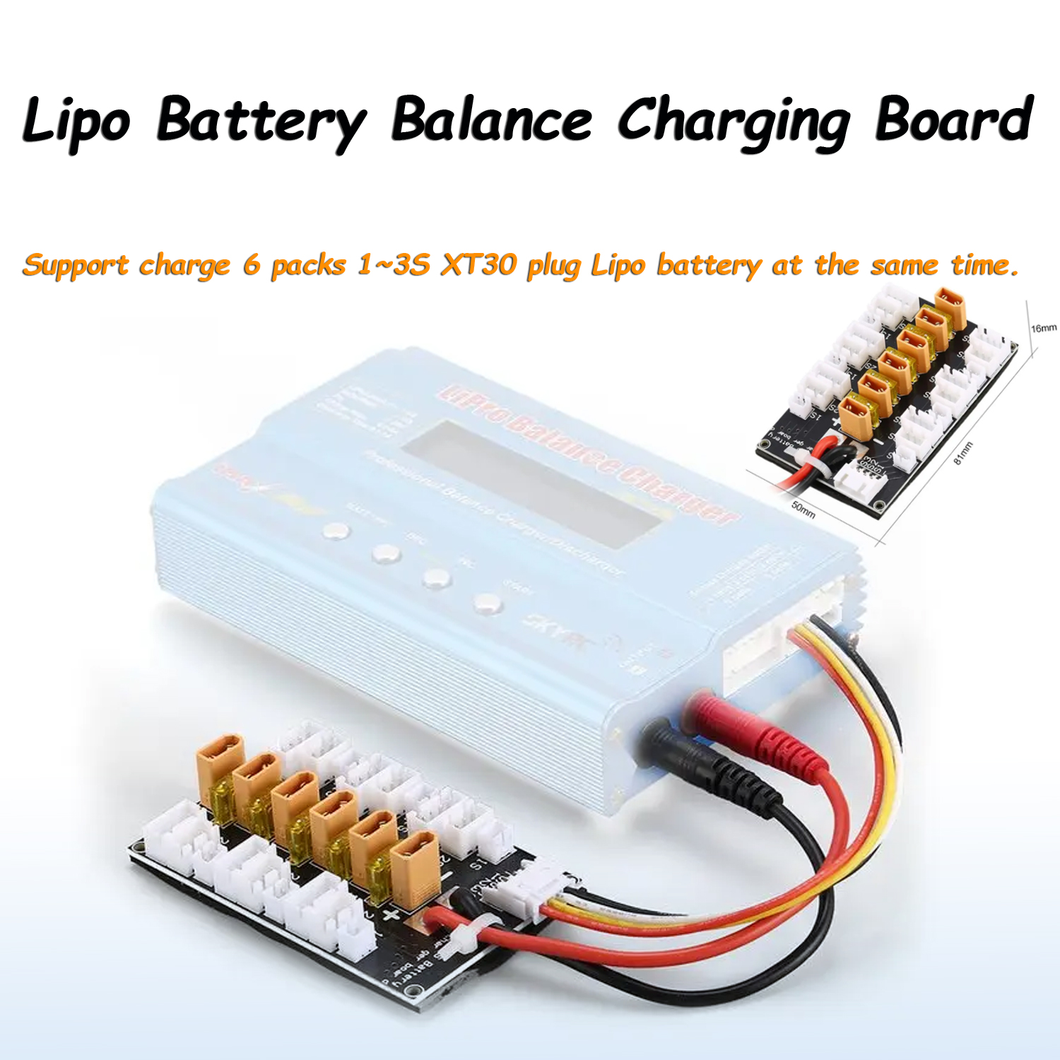 RC Lipo Battery Parallel Charg – обзор и цена Drone Battery Parallel Board