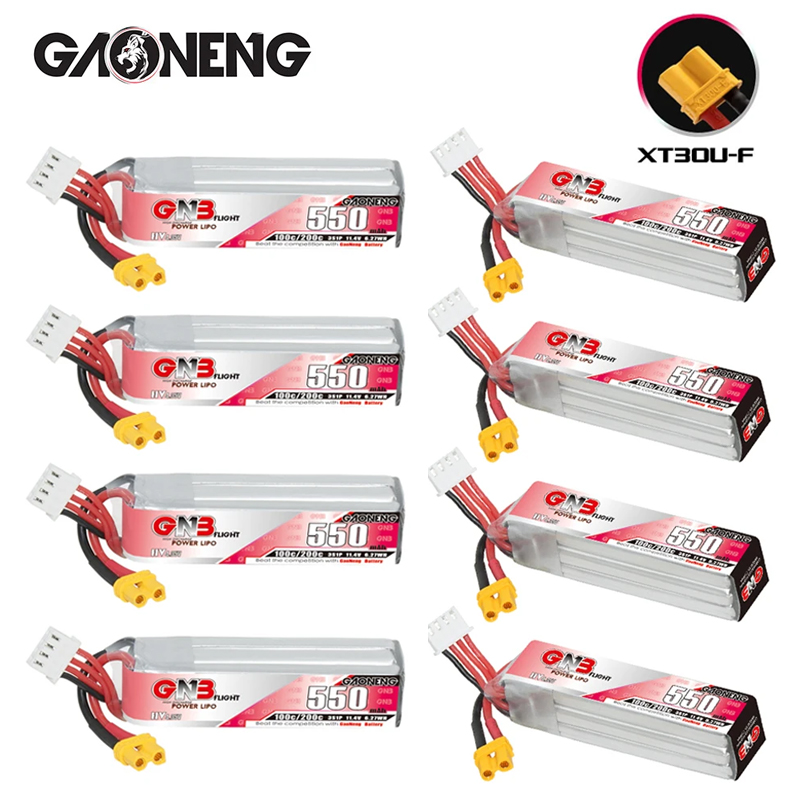 GNB HV 11.4V 550mAh 100C/200C  – обзор и цена Drone Battery Lipo