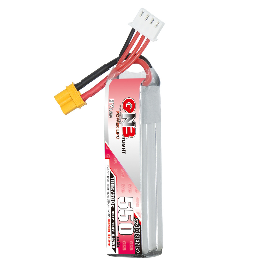 GNB HV 11.4V 550mAh 100C/200C  – обзор и цена Drone Battery Lipo