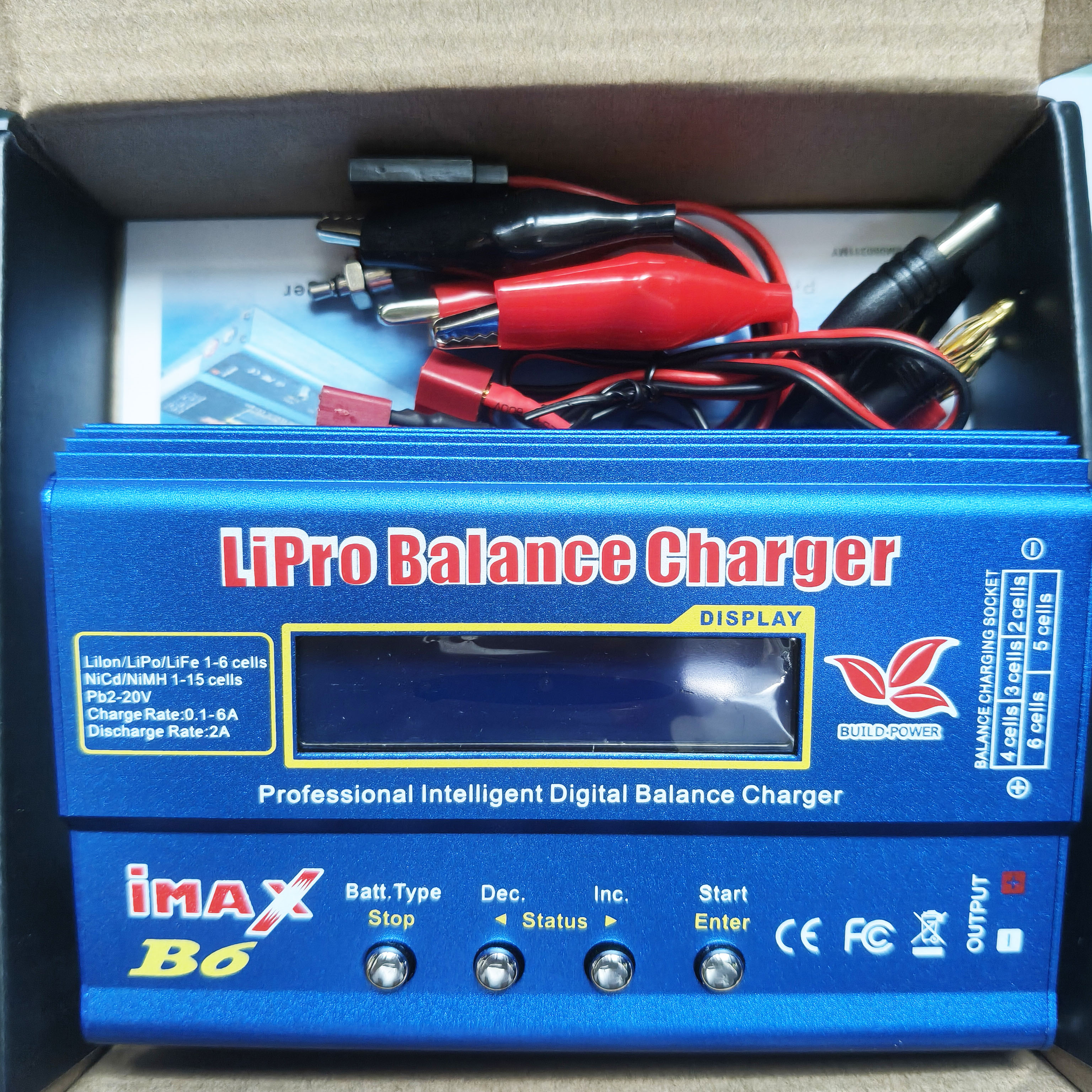 IMAX B6 / B6AC 80W T/XT60plug  – обзор и цена Drone Battery Balance Charger