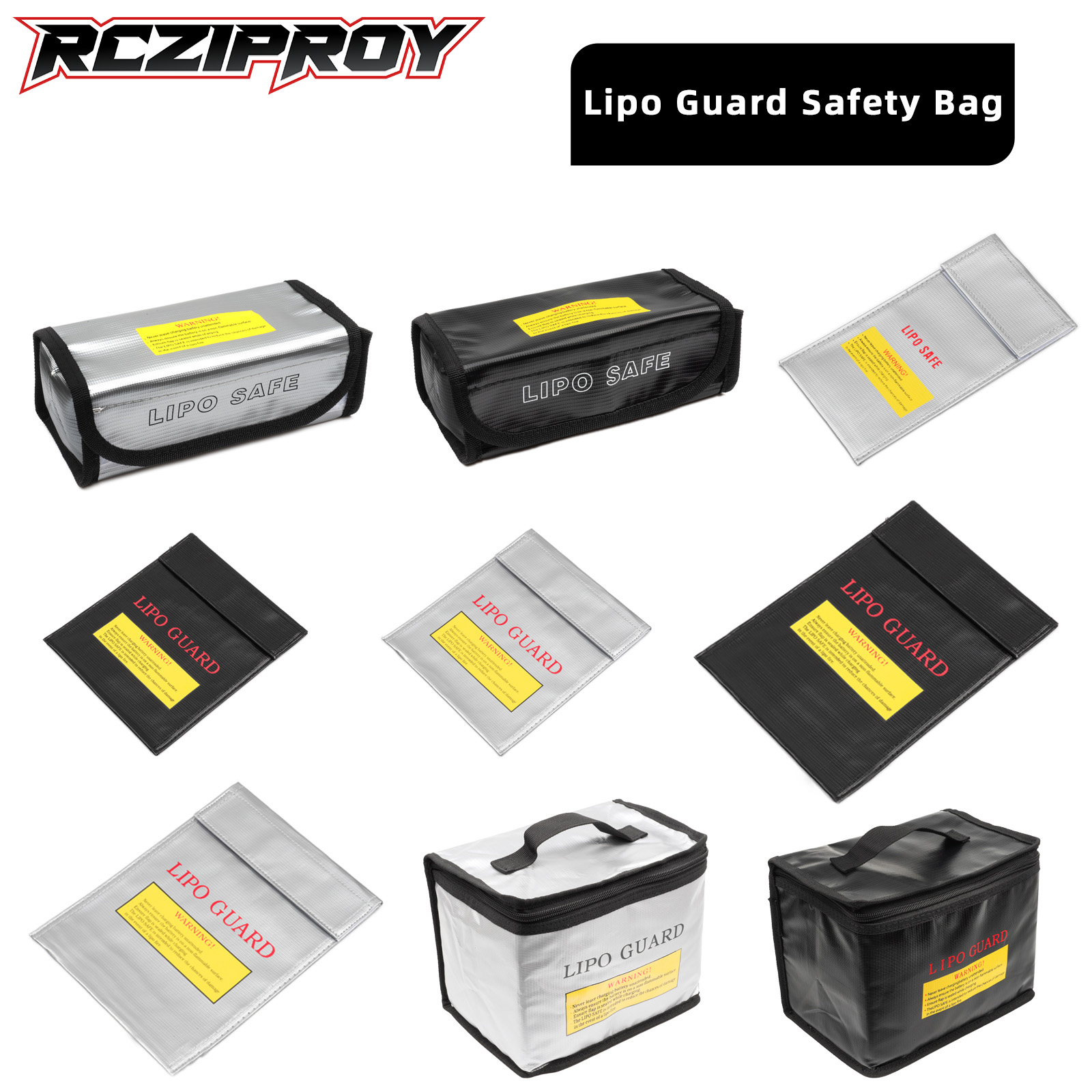 RCZIPROY Lipo Battery Safe Bag – обзор и цена Drone Battery Bag