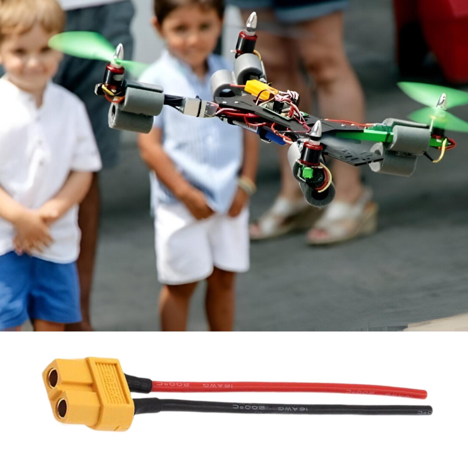 XT60 Male/Female Extension Cab – обзор и цена Drone Battery Connector