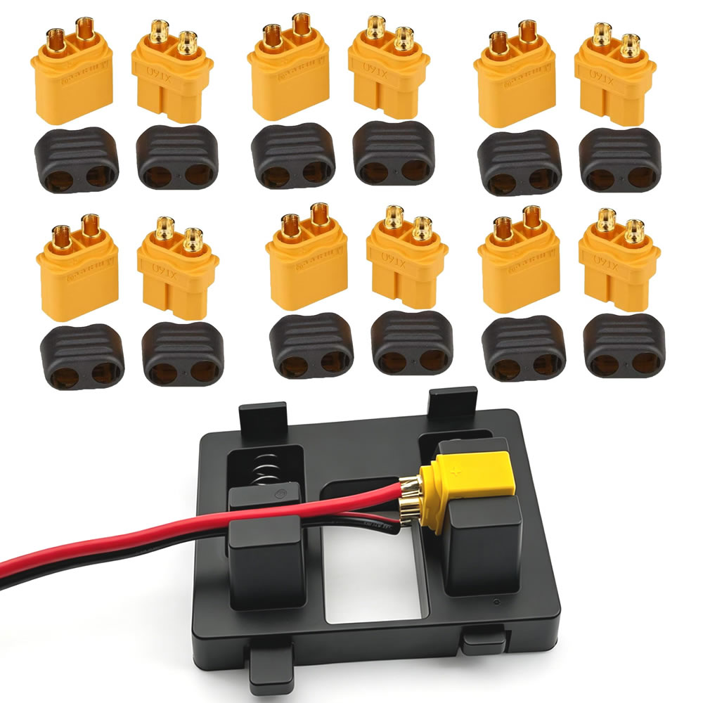 XT60 Connector Plug with Sheat – обзор и цена Drone Battery Connector
