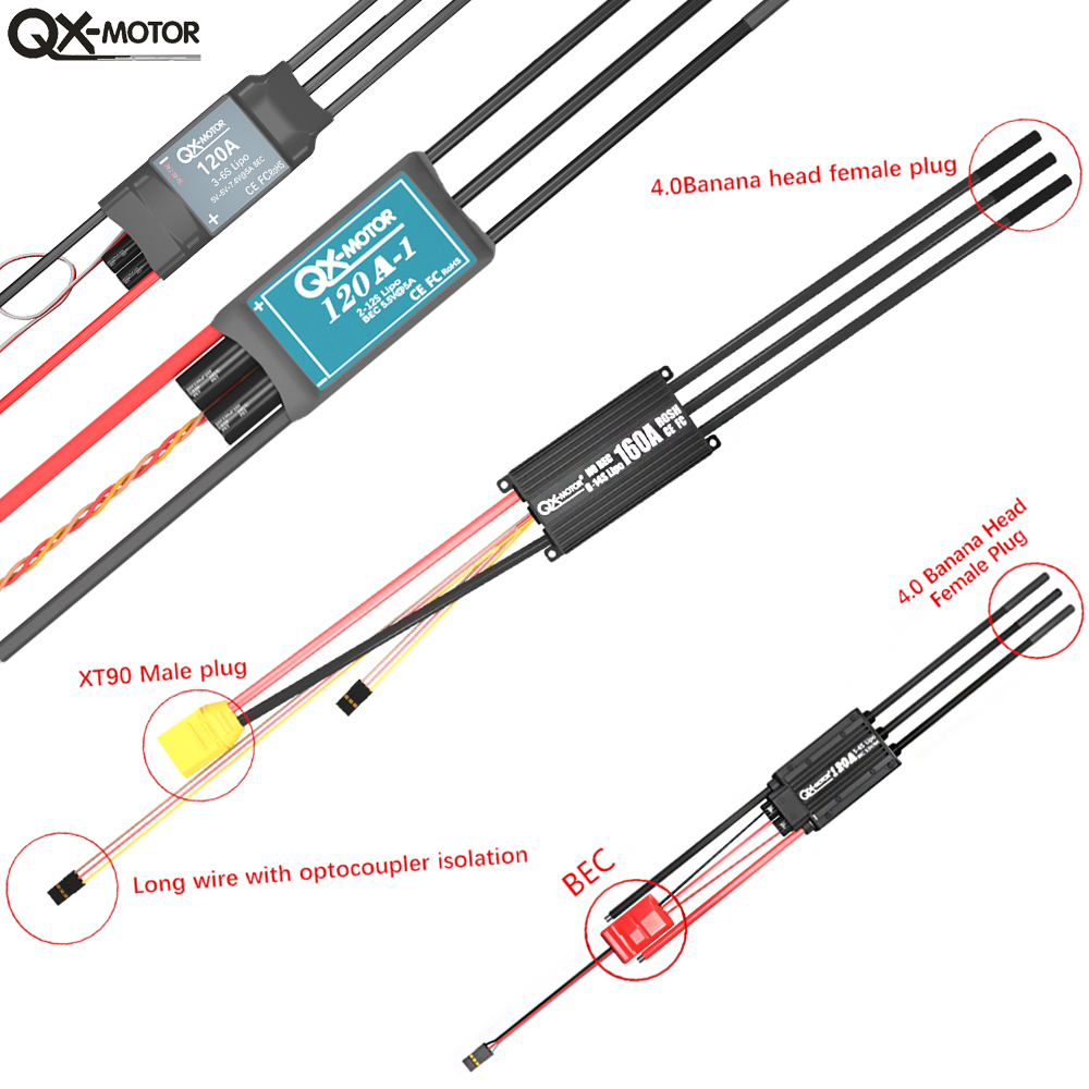 QX-MOTOR Brushless ESC series  – обзор и цена Drone Battery Plate
