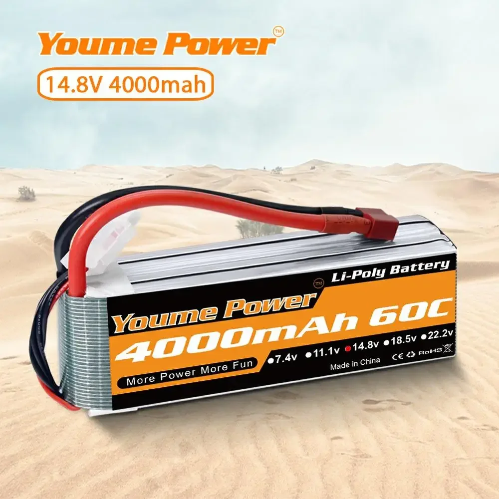 4S 14.8V Lipo Battery 3300mah  – обзор и цена Drone Battery 4S