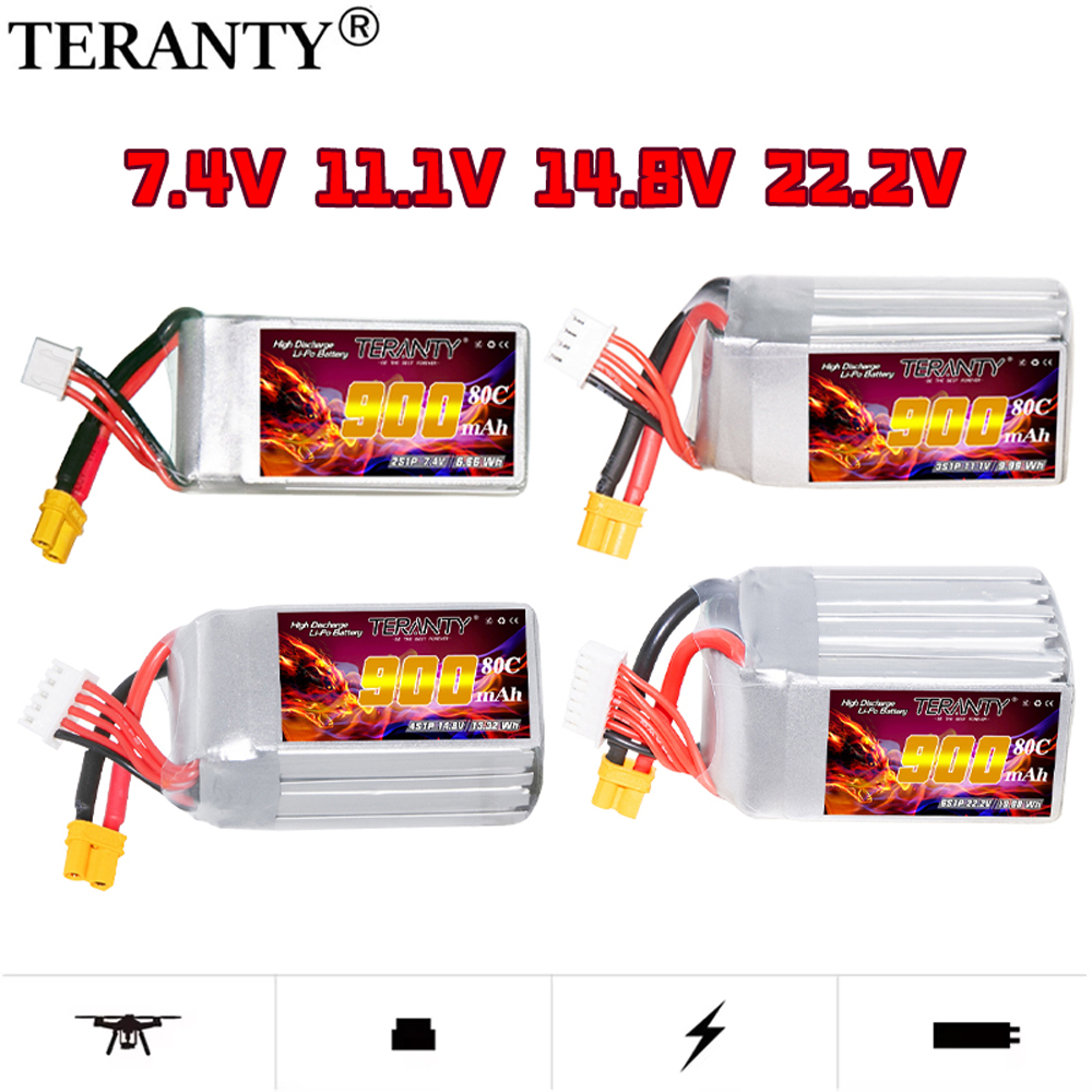 TERANTY 2S 3S 4S 6S 7.4V 11.1V – обзор и цена Drone Battery 3S
