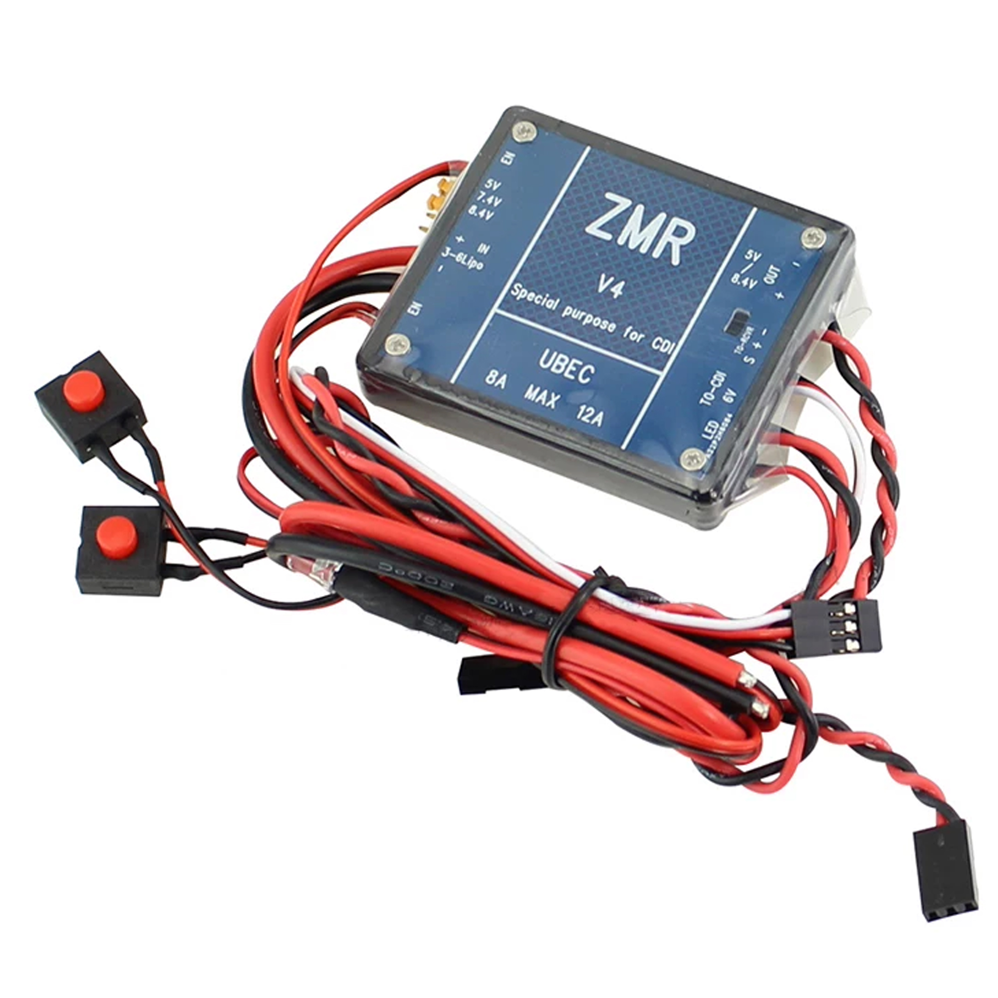 UBEC V2 V3 V4 ZMR 8A Dual BEC  – обзор и цена Drone Battery Connector