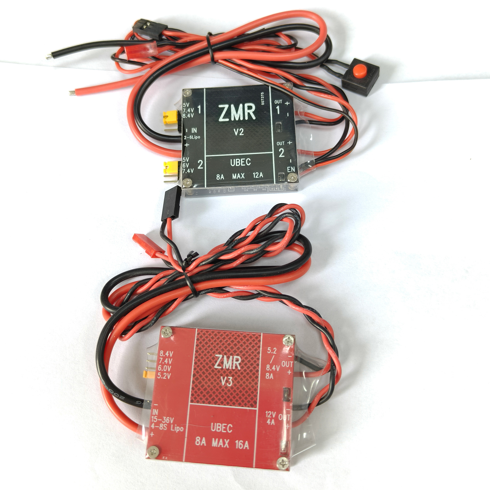 UBEC V2 V3 V4 ZMR 8A Dual BEC  – обзор и цена Drone Battery Connector