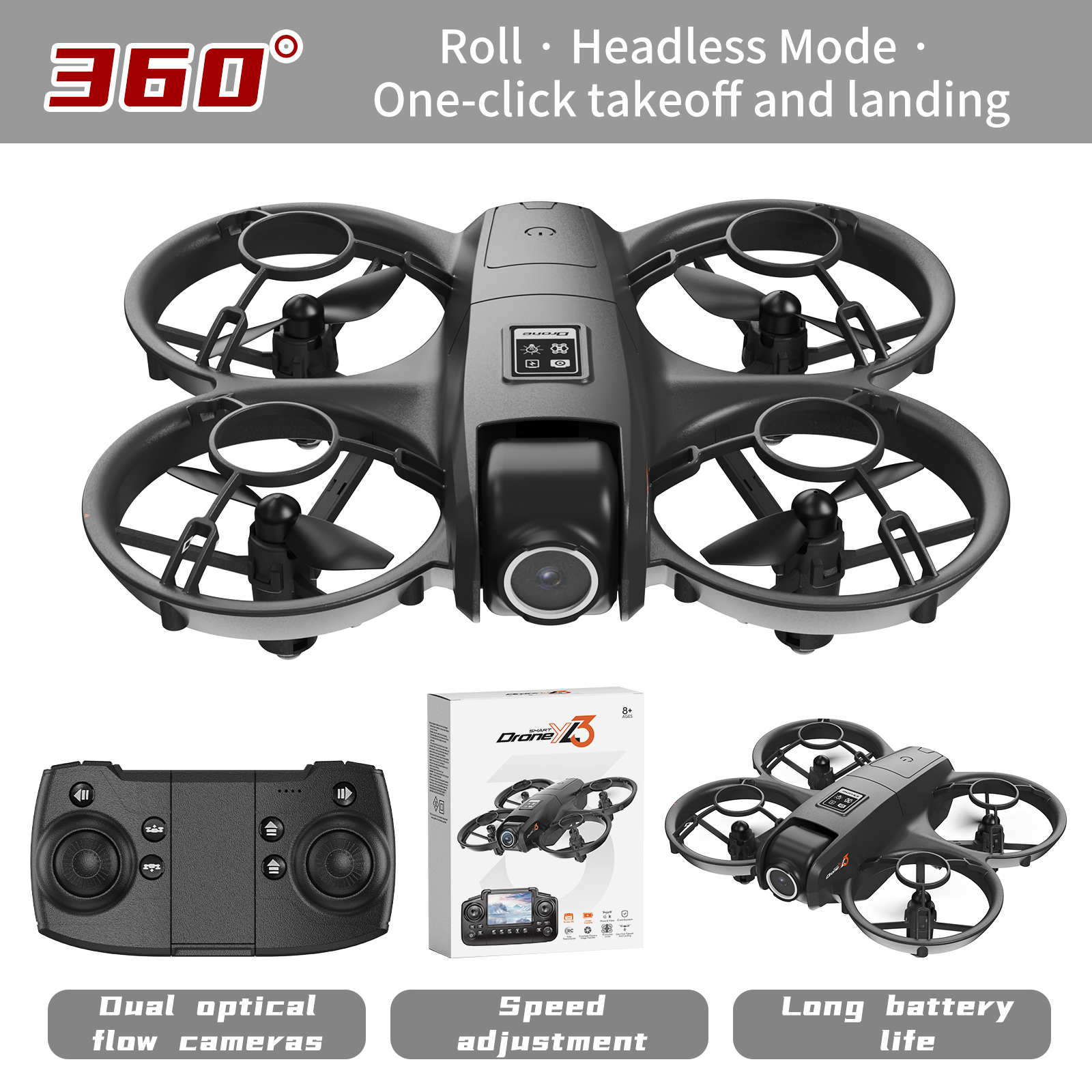 YL3 Remote-Controlled Drone wi – обзор и цена Drone Battery Box