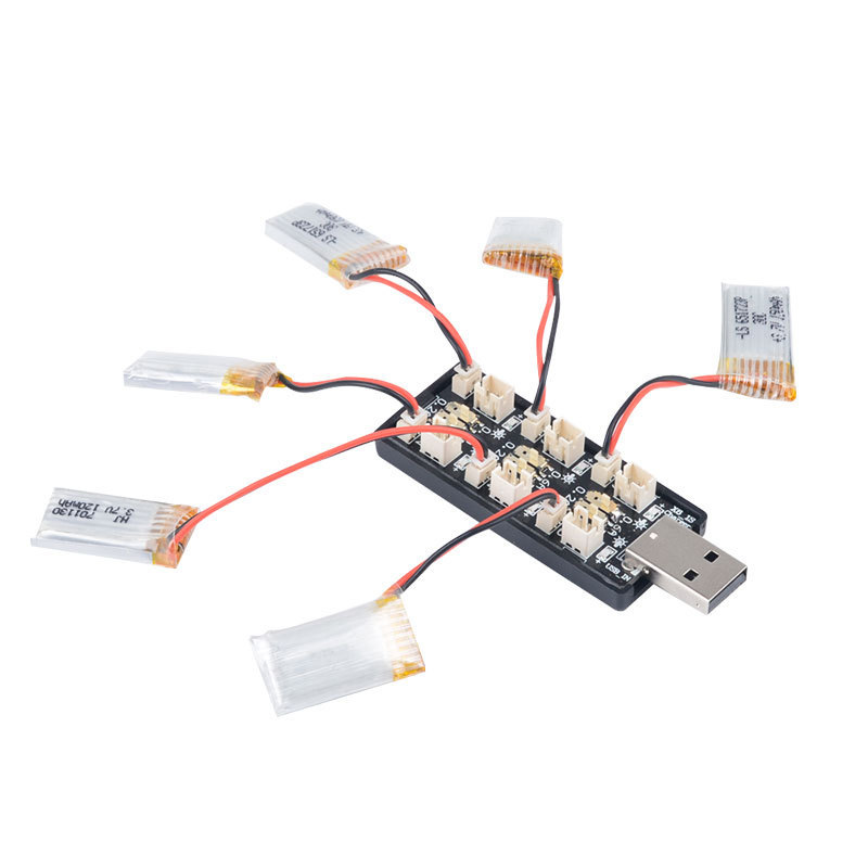 6CH USB 1S LiPo/LiHv 3.7V/4.2V – обзор и цена Drone Battery Connector