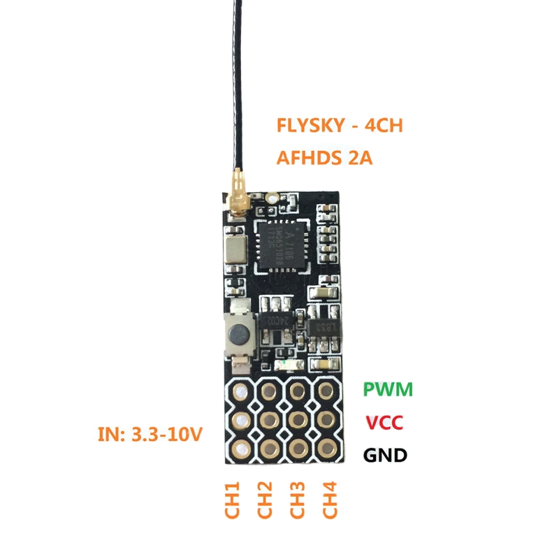 Flysky FS2A Mini Receiver 4CH  – обзор и цена Drone Battery Lipo