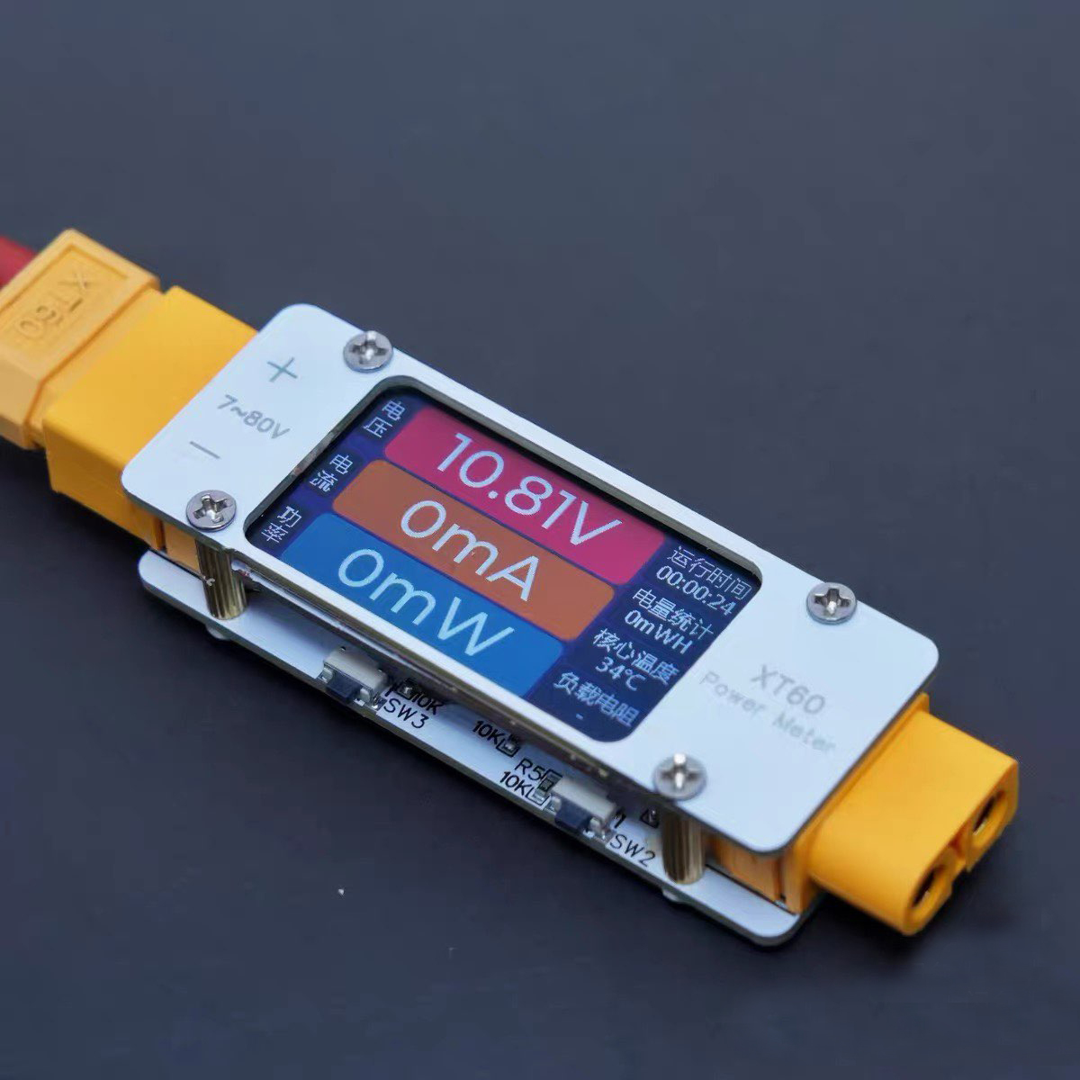 DC 7-80V 64A Bidirectional Pow – обзор и цена Drone Battery Alarm