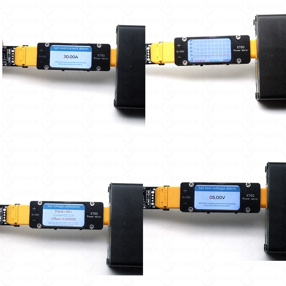 2mA-64A DC XT60 Ammeter Power  – обзор и цена Drone Battery Voltage Checker