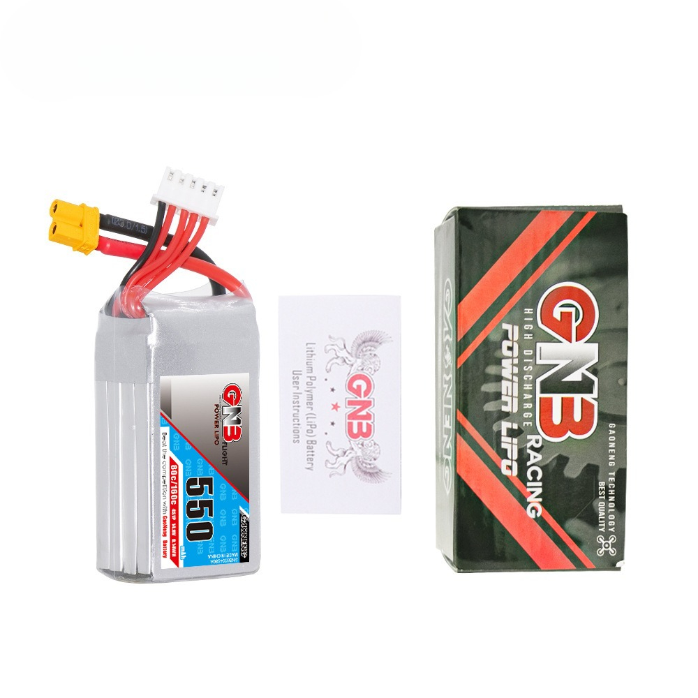 550mAh 4S 14.8V 80C with XT30  – обзор и цена Drone Battery 4S