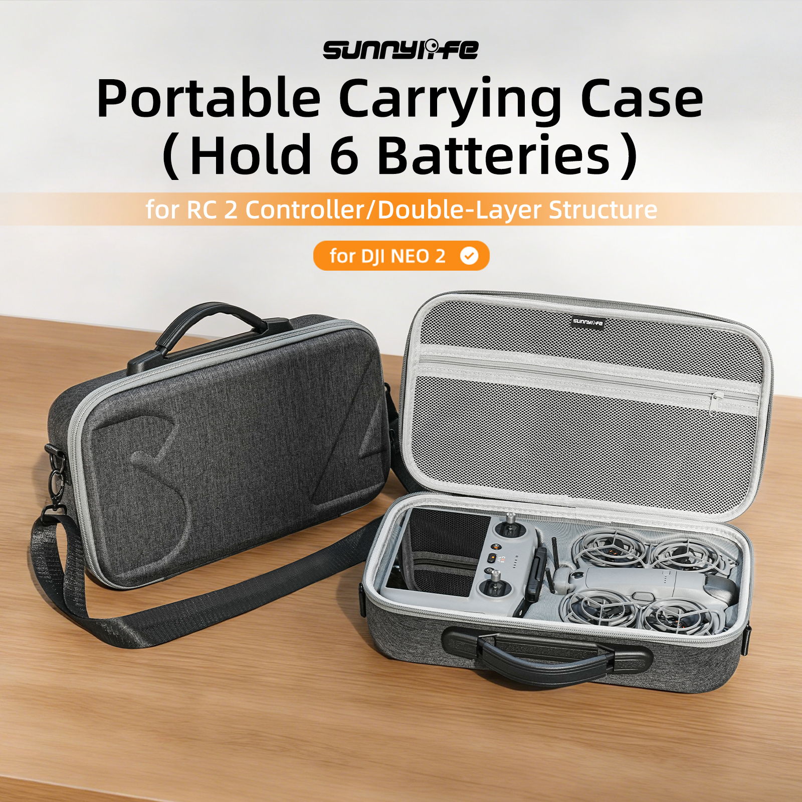 Carrying Case for DJI NEO 2 Dr – обзор и цена Drone Battery Bag
