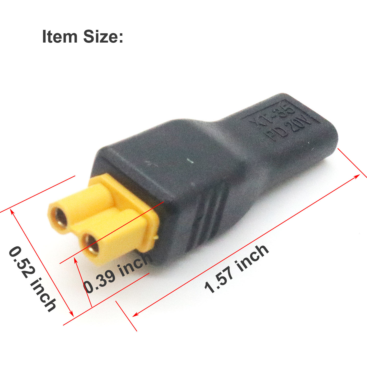 1pc USB Type C Female Input to – обзор и цена Drone Battery Connector