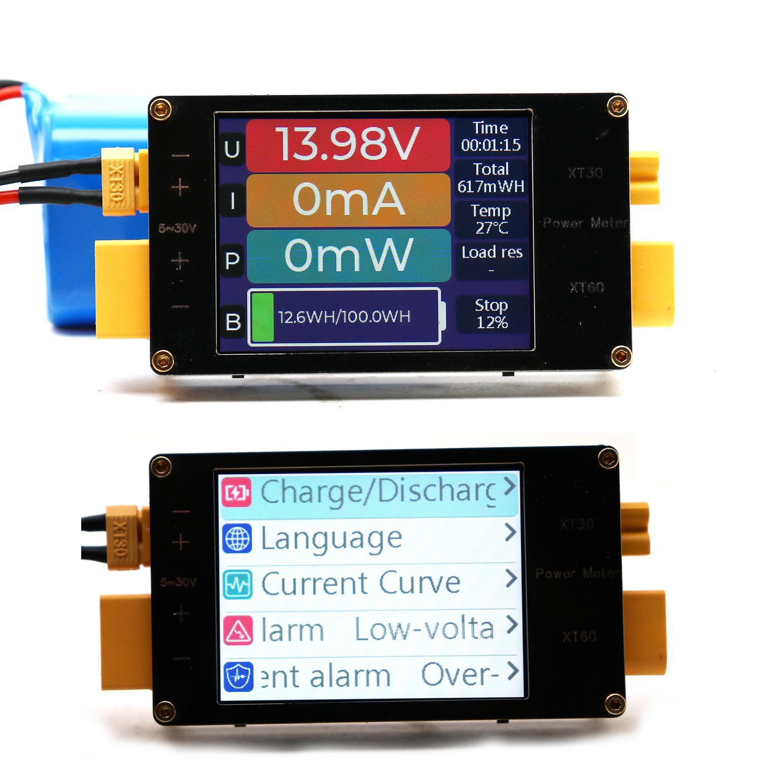 2.4Inch Display Power Meter XT – обзор и цена Drone Battery Voltage Checker