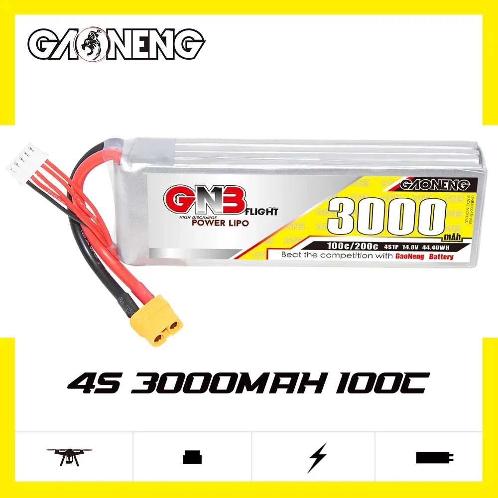 GAONENG GNB 3000mAh 4S 100C 20 – обзор и цена Drone Battery 4S