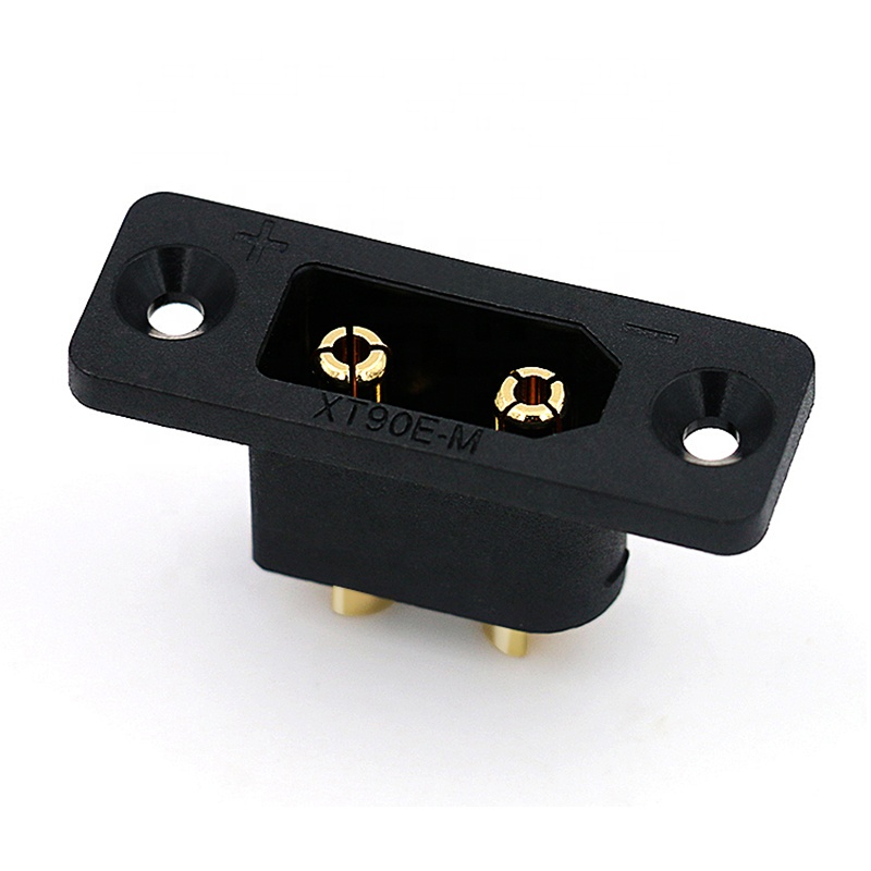 30PCSAmass Black XT90E-M Panel – обзор и цена Drone Battery Connector