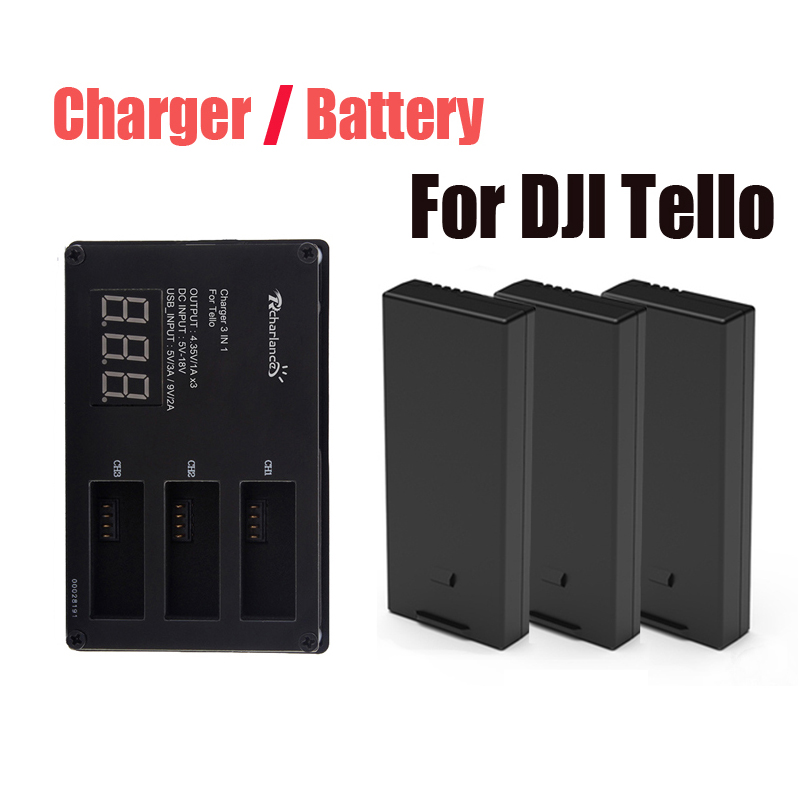 Original DJI Tello battery / D – обзор и цена Drone Battery Balance Charger