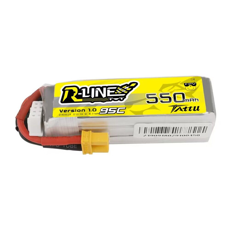 Upgrade TATTU R-LINE 1.0 550mA – обзор и цена Drone Battery 3S