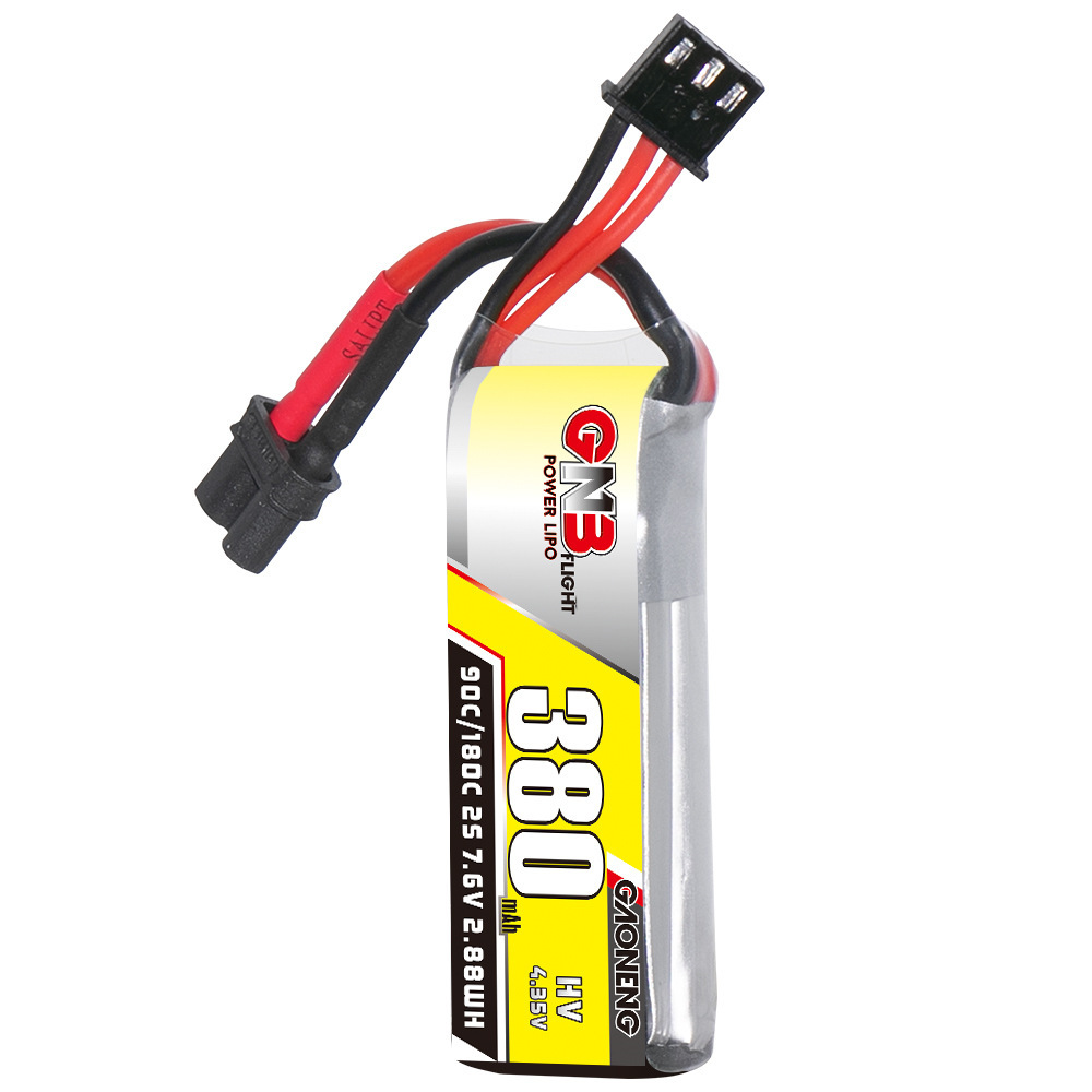 GNB 2S 7.6V 380mAh 90C/180C Li – обзор и цена Drone Battery Lipo