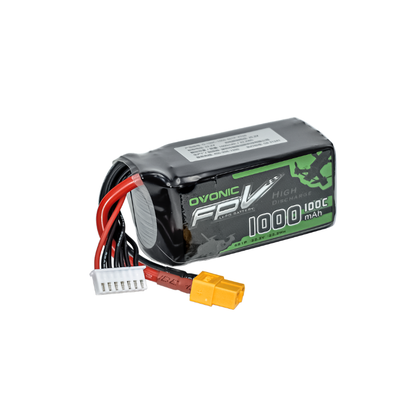 2Pcs OVONIC 1000mAh 100C 22.2V – обзор и цена Drone Battery 6S