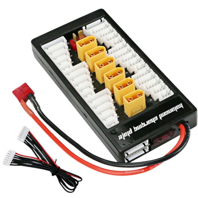 6 in 1 XT60 Parallel Charging  – обзор и цена Drone Battery Parallel Board