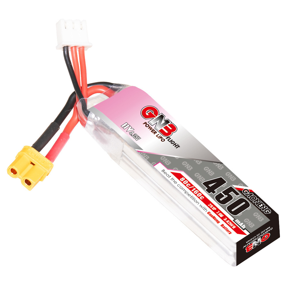 GNB LiPo Battery HV 2S 7.6V 45 – обзор и цена Drone Battery Lipo