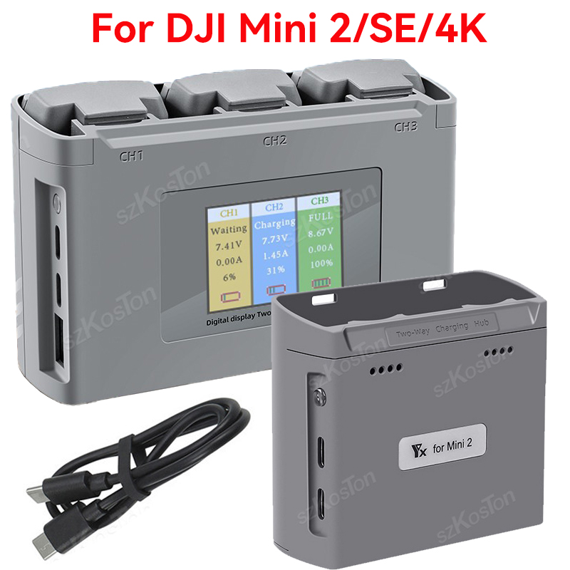 For DJI Mavic Mini 2/SE Mini 4 – обзор и цена Drone Battery Smart