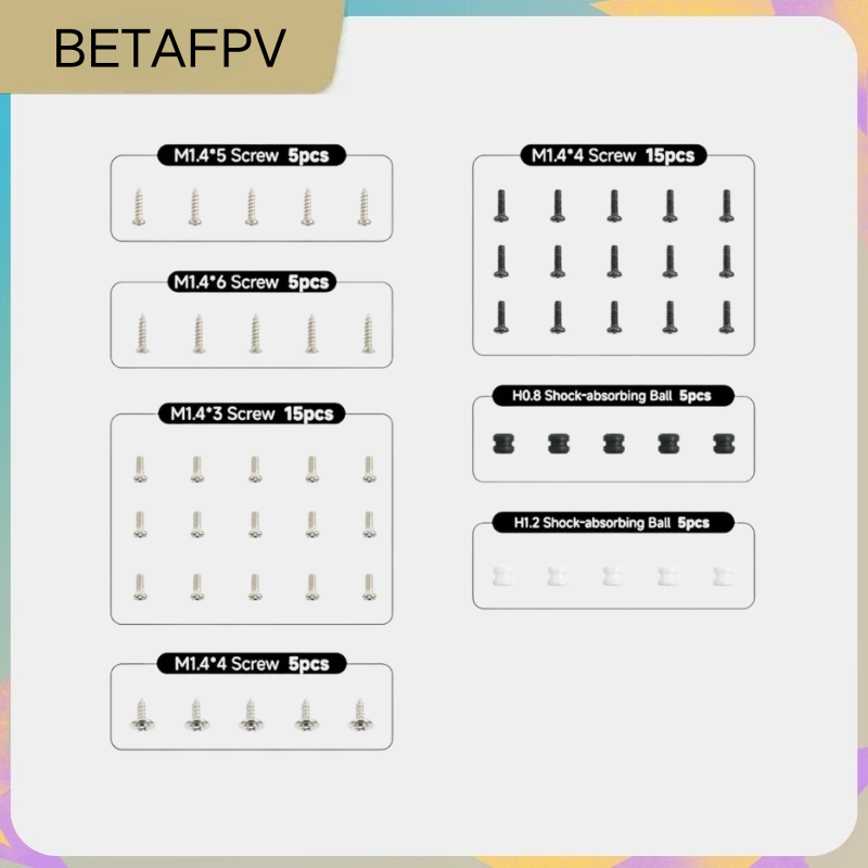 BETAFPV Drone Screw Pack Compa – обзор и цена Drone Battery Bag