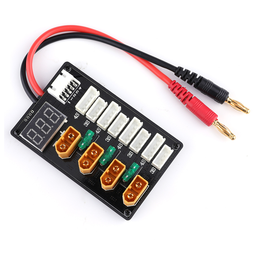XT60 Plug 3S 4S Lipo Battery P – обзор и цена Drone Battery Parallel Board