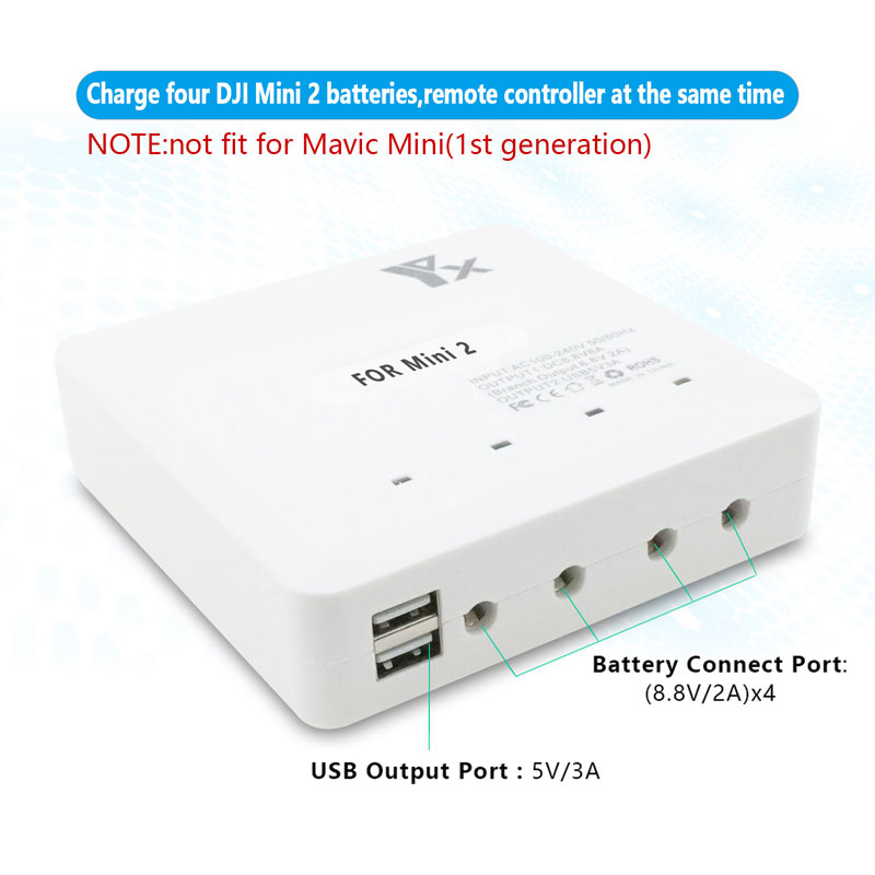 YX 6IN1 Fast Smart Battery Cha – обзор и цена Drone Battery Smart