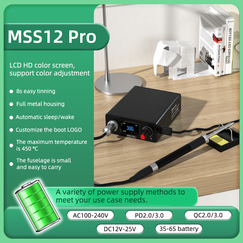 SEQURE MSS12 Pro Soldering Sta – обзор и цена Drone Battery 6S